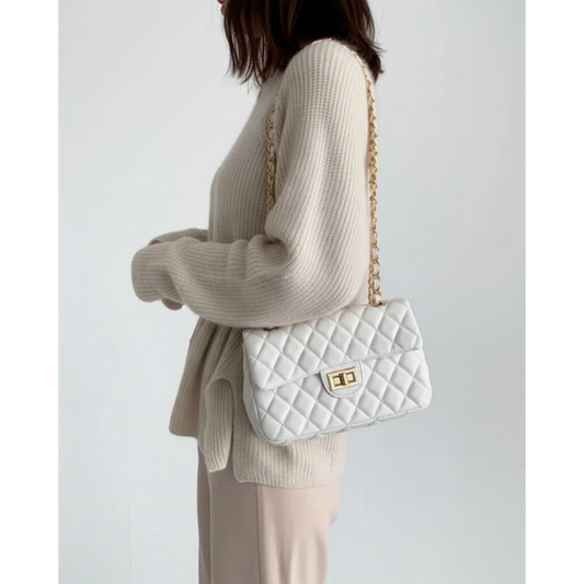 Docklock Crossbody - White