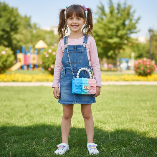 Mini Pop It Crossbody Bag - Multi Coloured