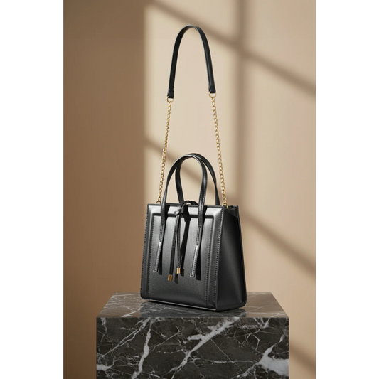 Mini Shoulder Bag - Black