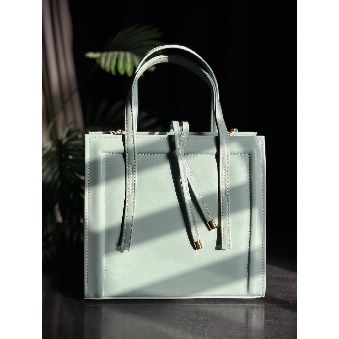 Mini Shoulder Bag - Cyan