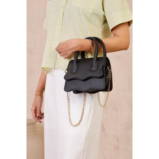 Muffin Handbag - Black