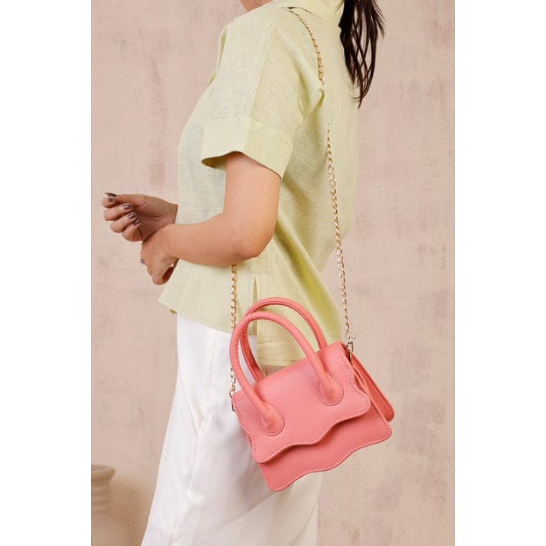Muffin Handbag - Bright Pink