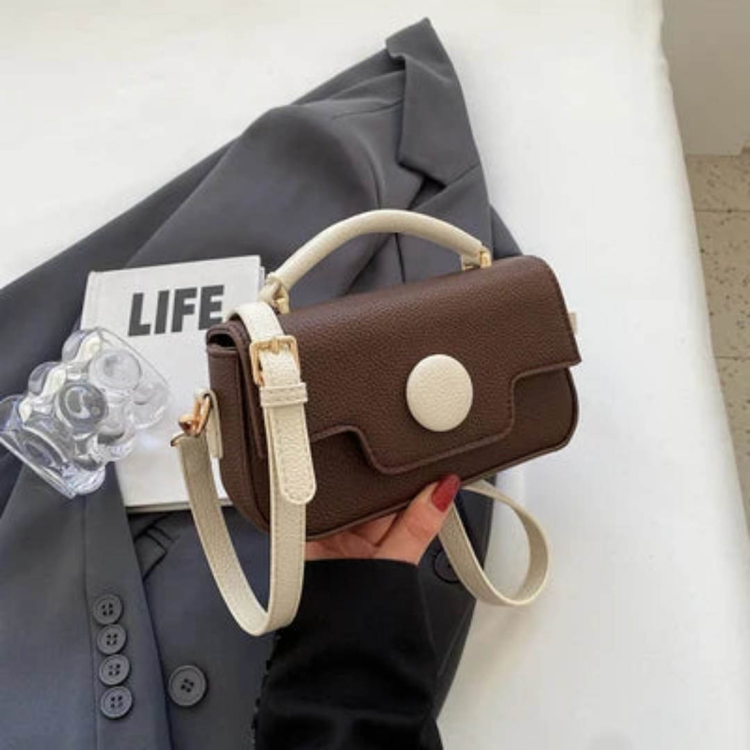 Pebble Grain - Dark Brown & Beige