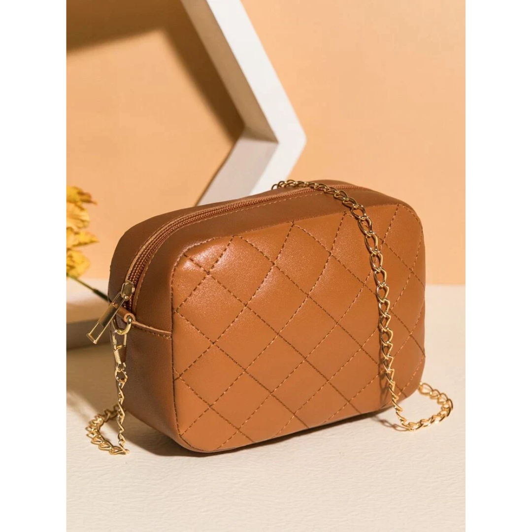 Urban Chic Crossbody - Brown