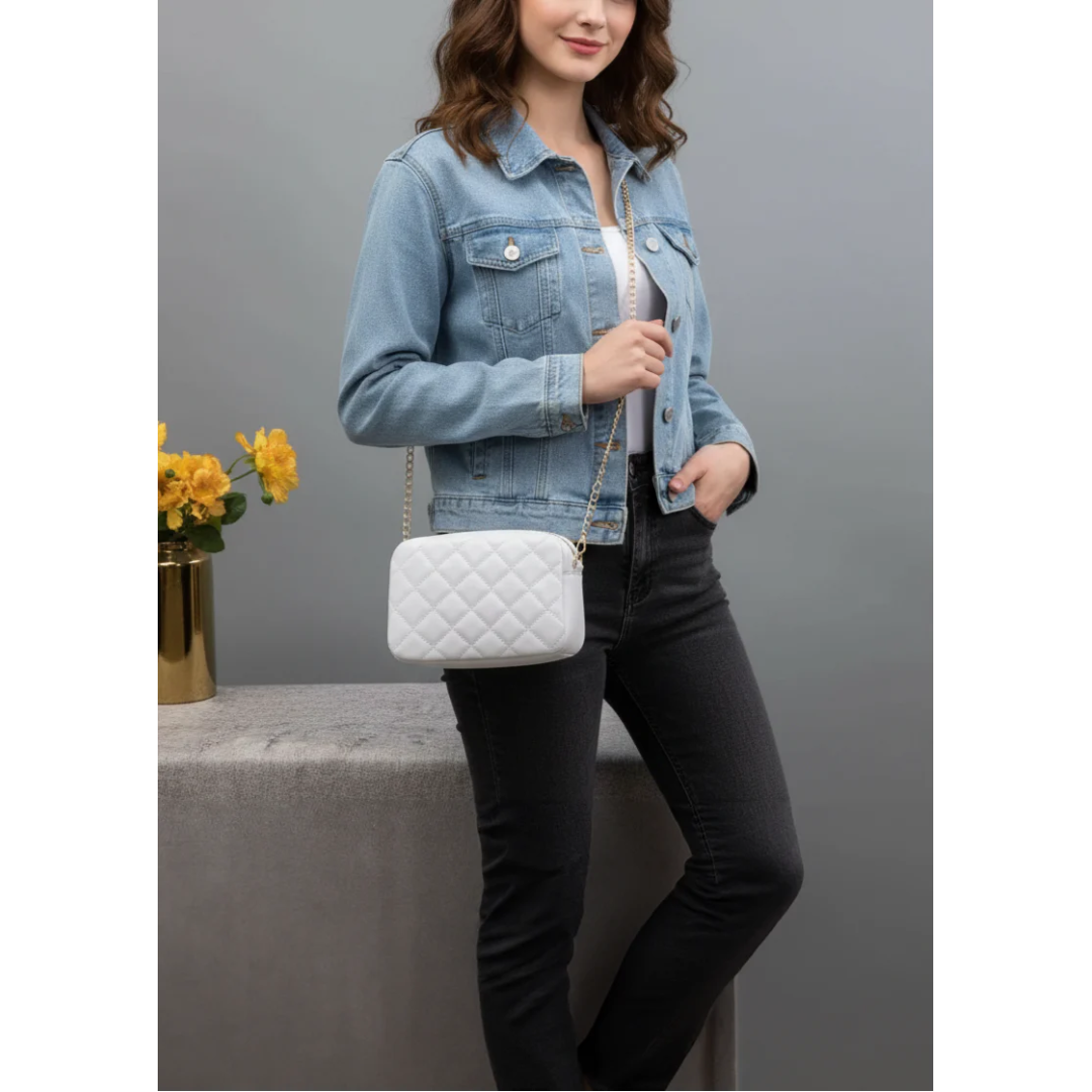 Urban Chic Crossbody - White