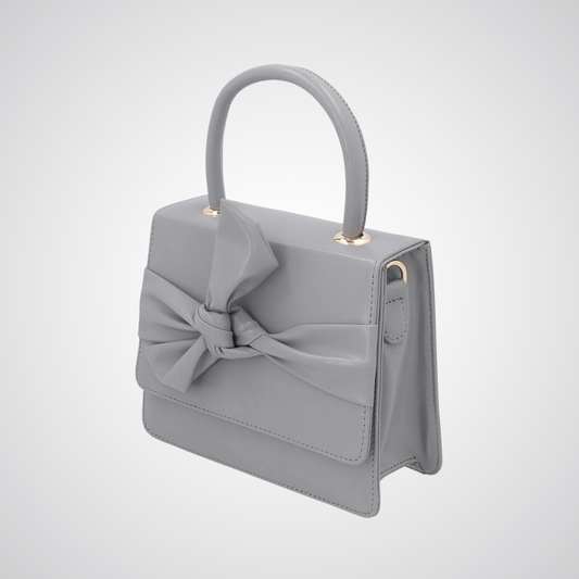 Elleknot Handbag - Grey