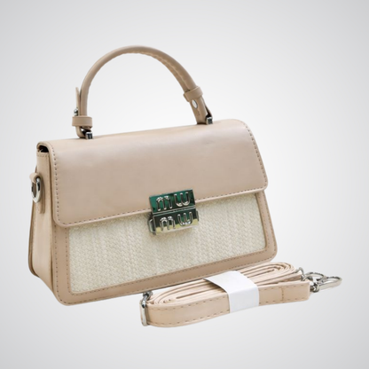 Imported Crossbody Bag - Beige