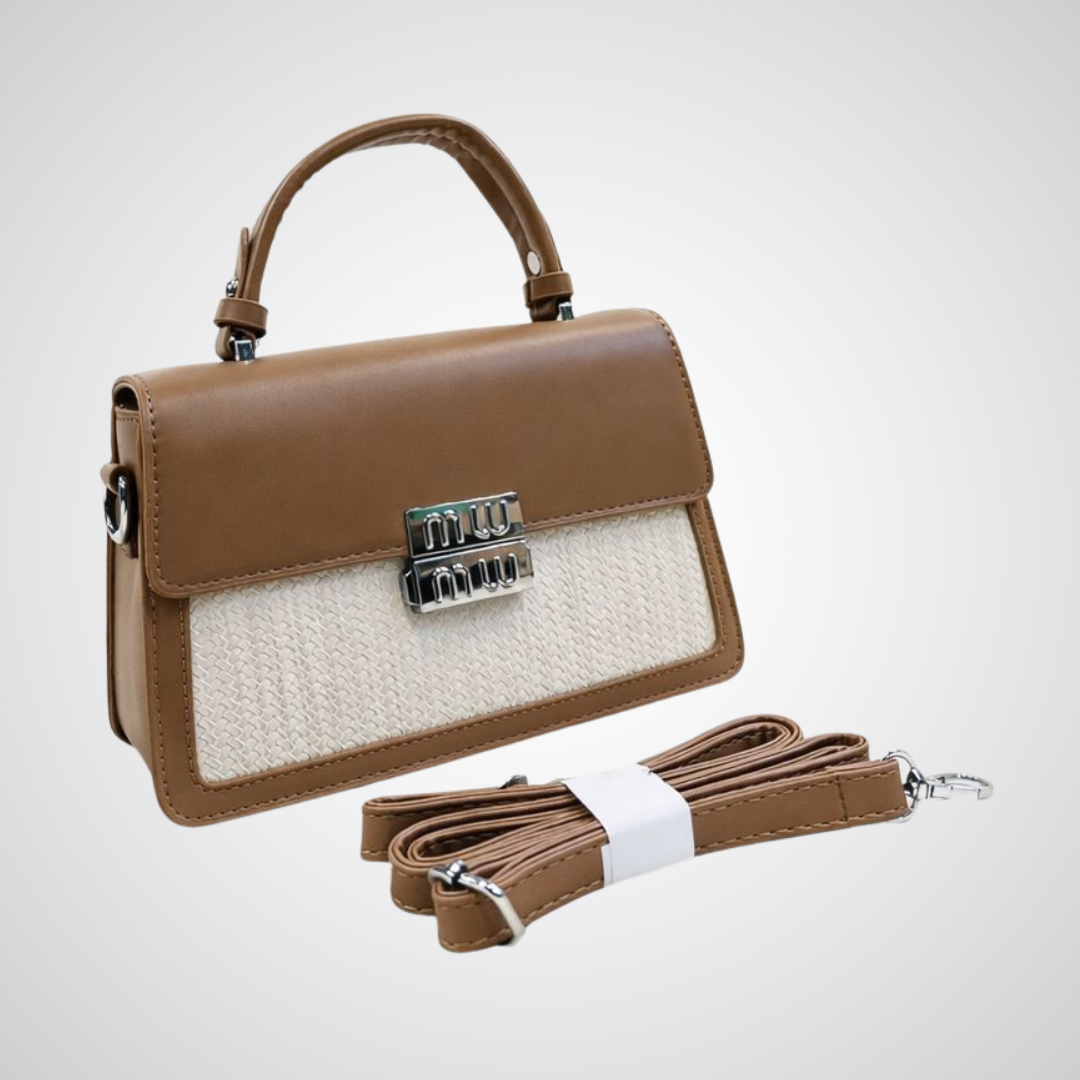 Imported Crossbody Bag - Brown