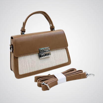 Imported Crossbody Bag - Brown