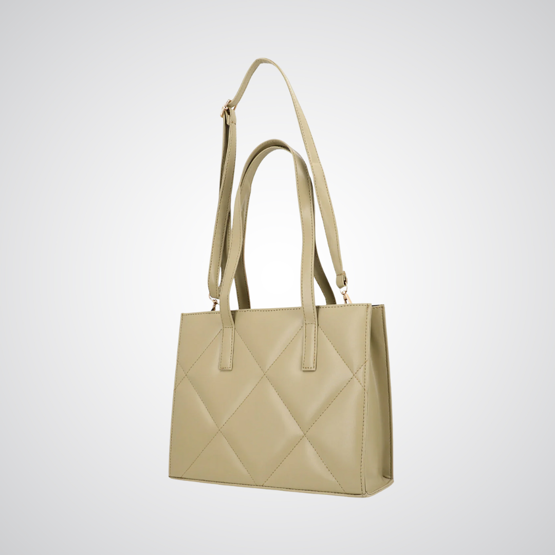 Luxe Hip Hop Handbag - Beige