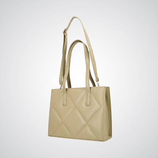 Luxe Hip Hop Handbag - Beige