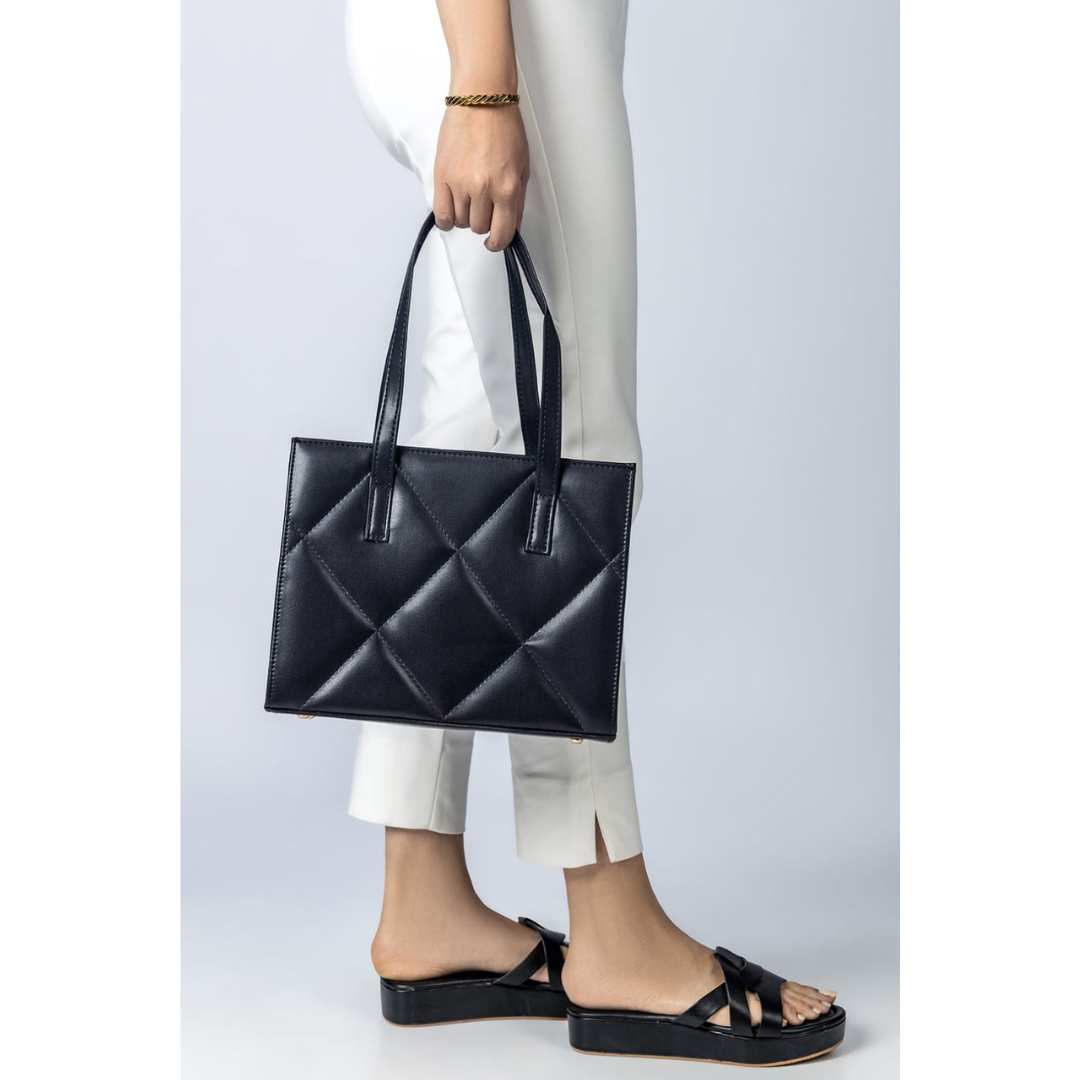 Luxe Hip Hop Handbag - Black