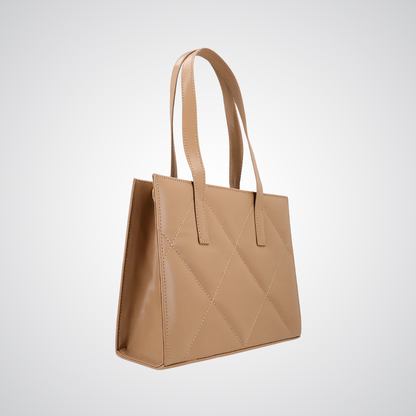 Luxe Hip Hop Handbag - Brown