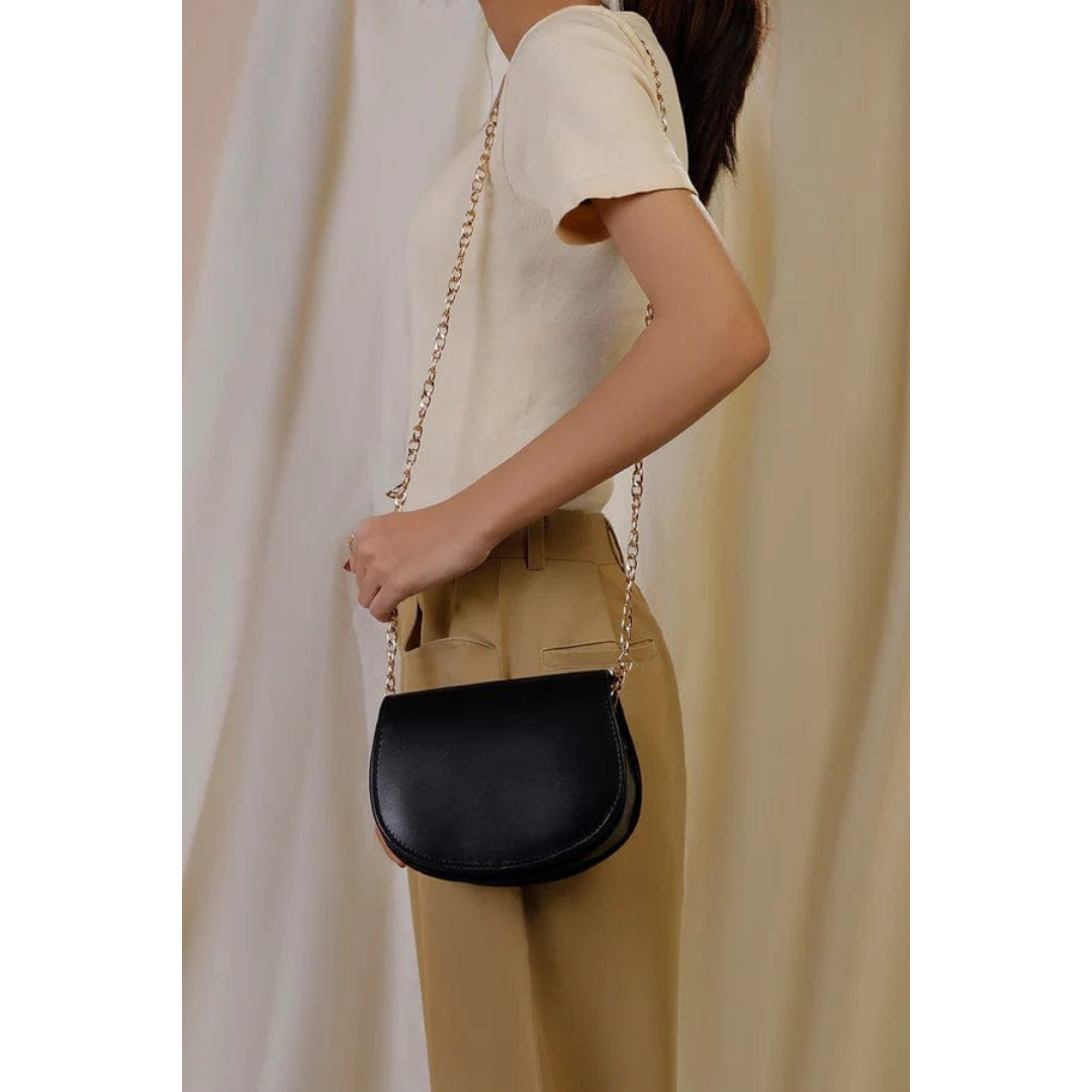 Midnight Pearl Handbag - Black