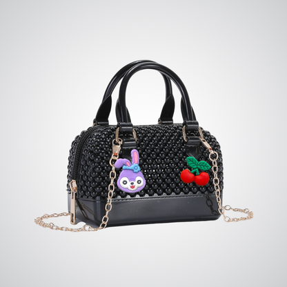 Mini Fiber Jelly Bag - Black