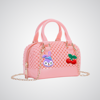 Mini Fiber Jelly Bag - Pink