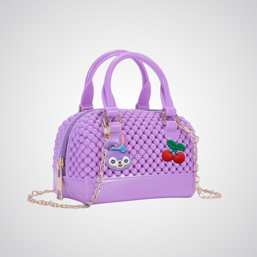 Mini Fiber Jelly Bag - Purple