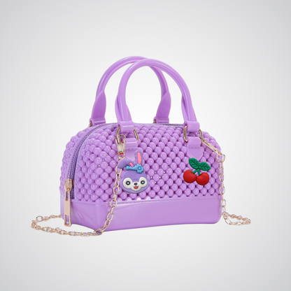 Mini Fiber Jelly Bag - Purple