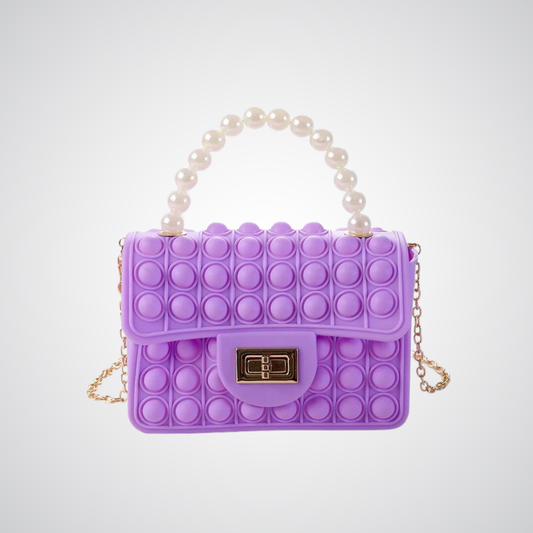 Mini Pop It Crossbody Bag - Purple