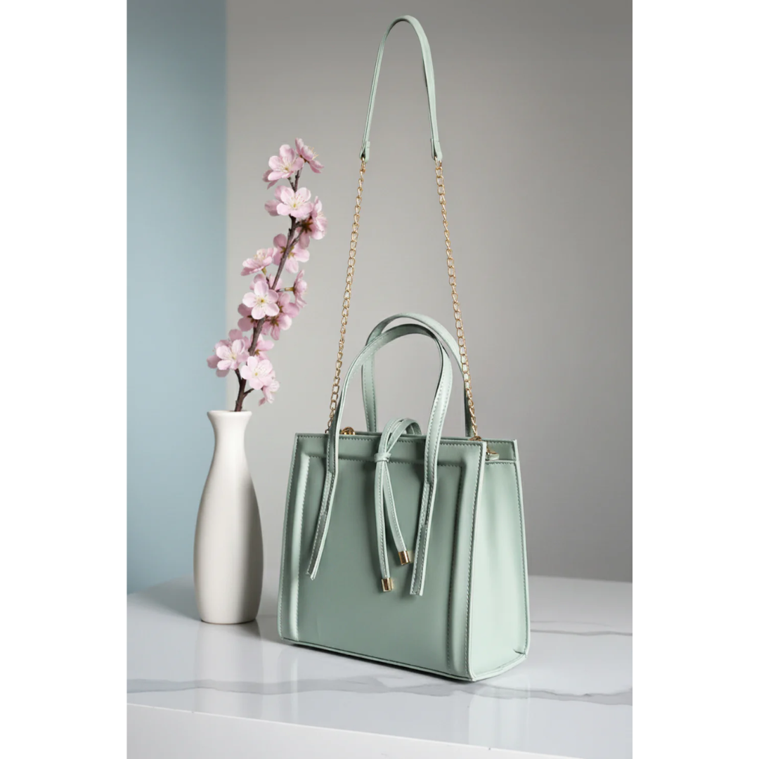 Mini Shoulder Bag - Cyan