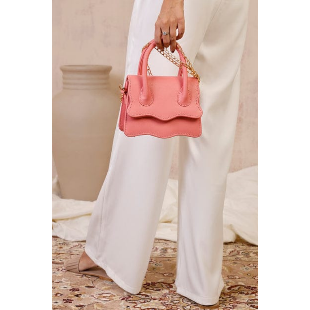 Muffin Handbag - Bright Pink