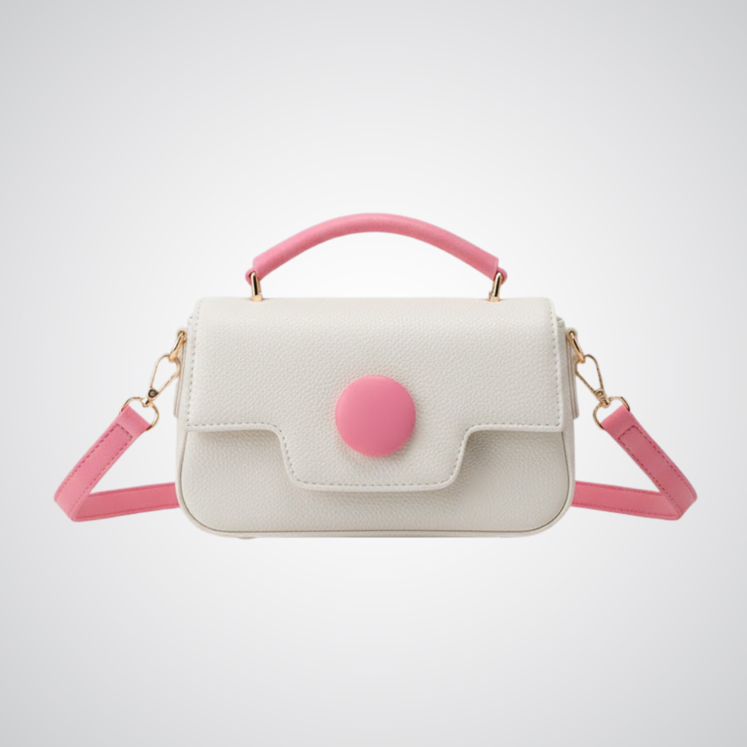 Pebble Grain - White & Pink