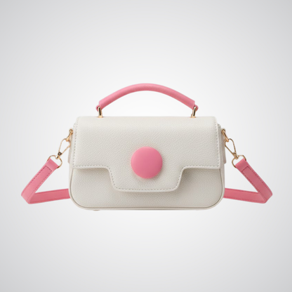 Pebble Grain - White & Pink