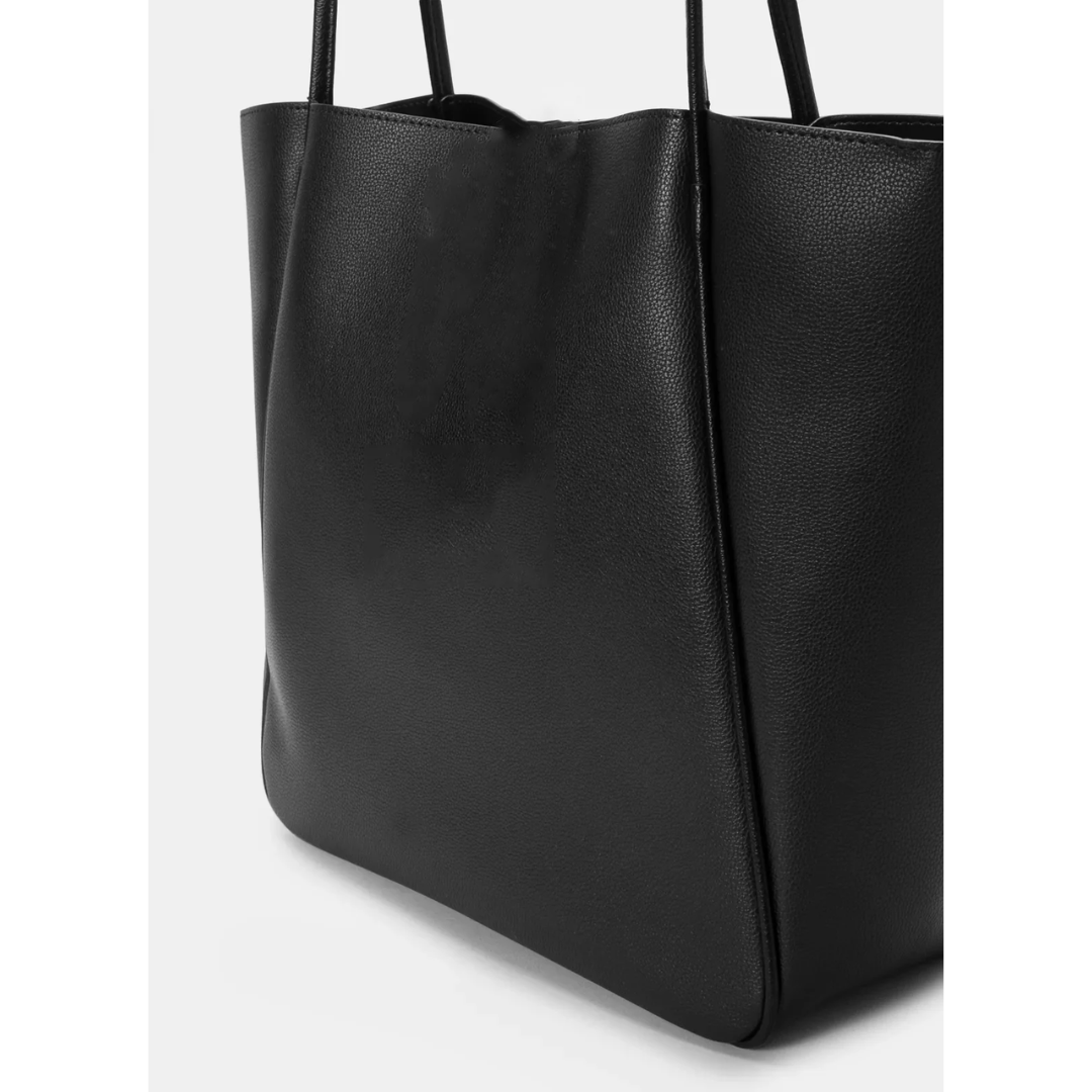 Pyramid Tote - Black