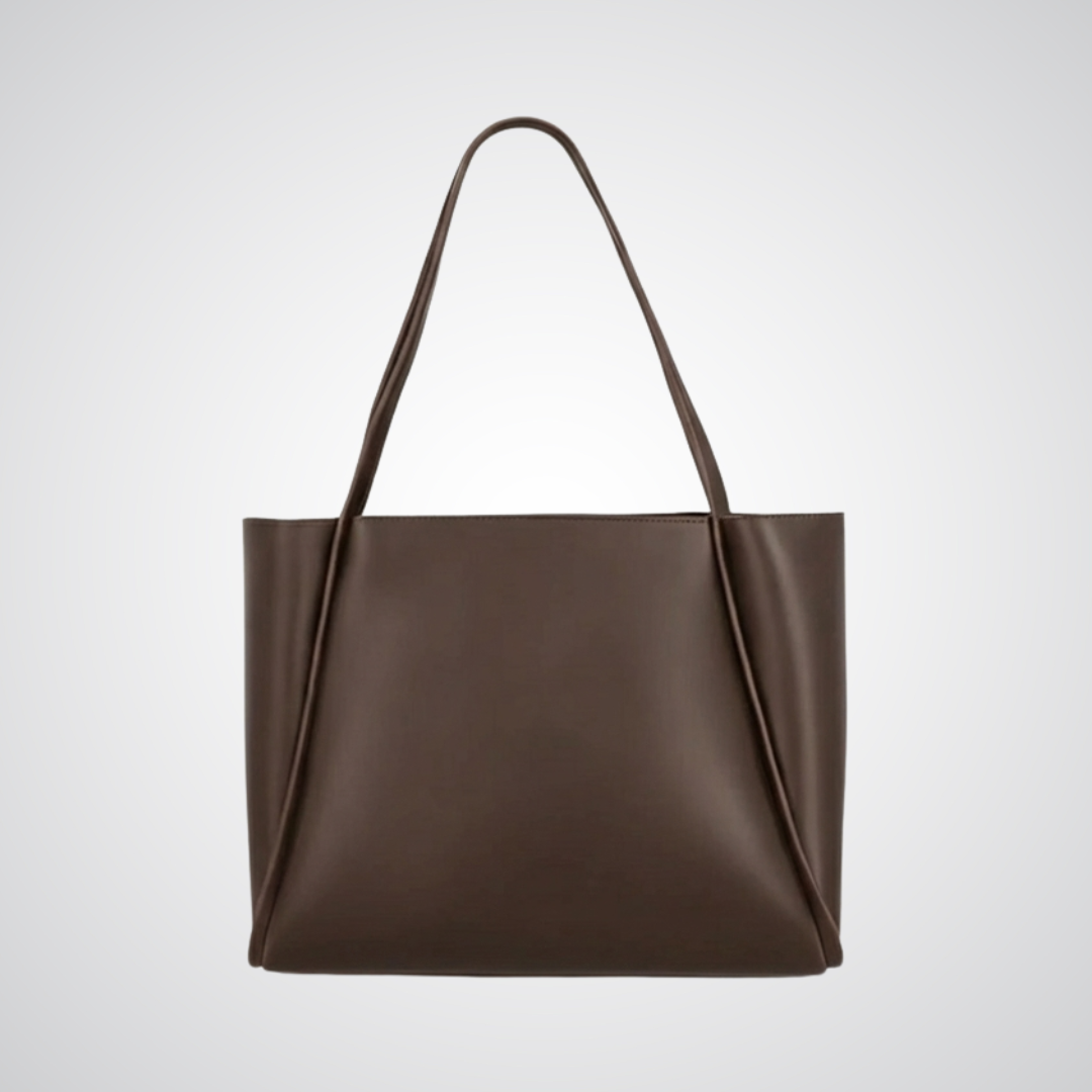 Pyramid Tote - Brown
