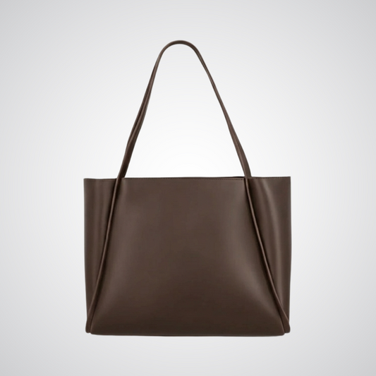 Pyramid Tote - Brown