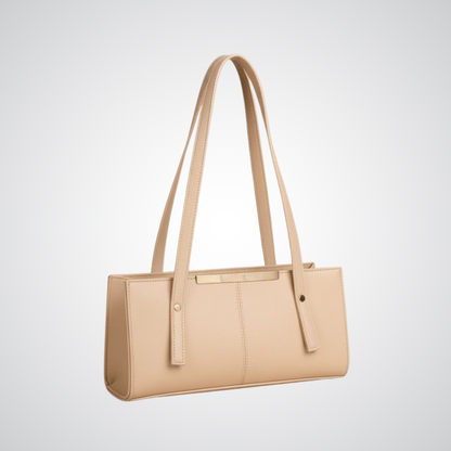 Rectangular Tote - Beige