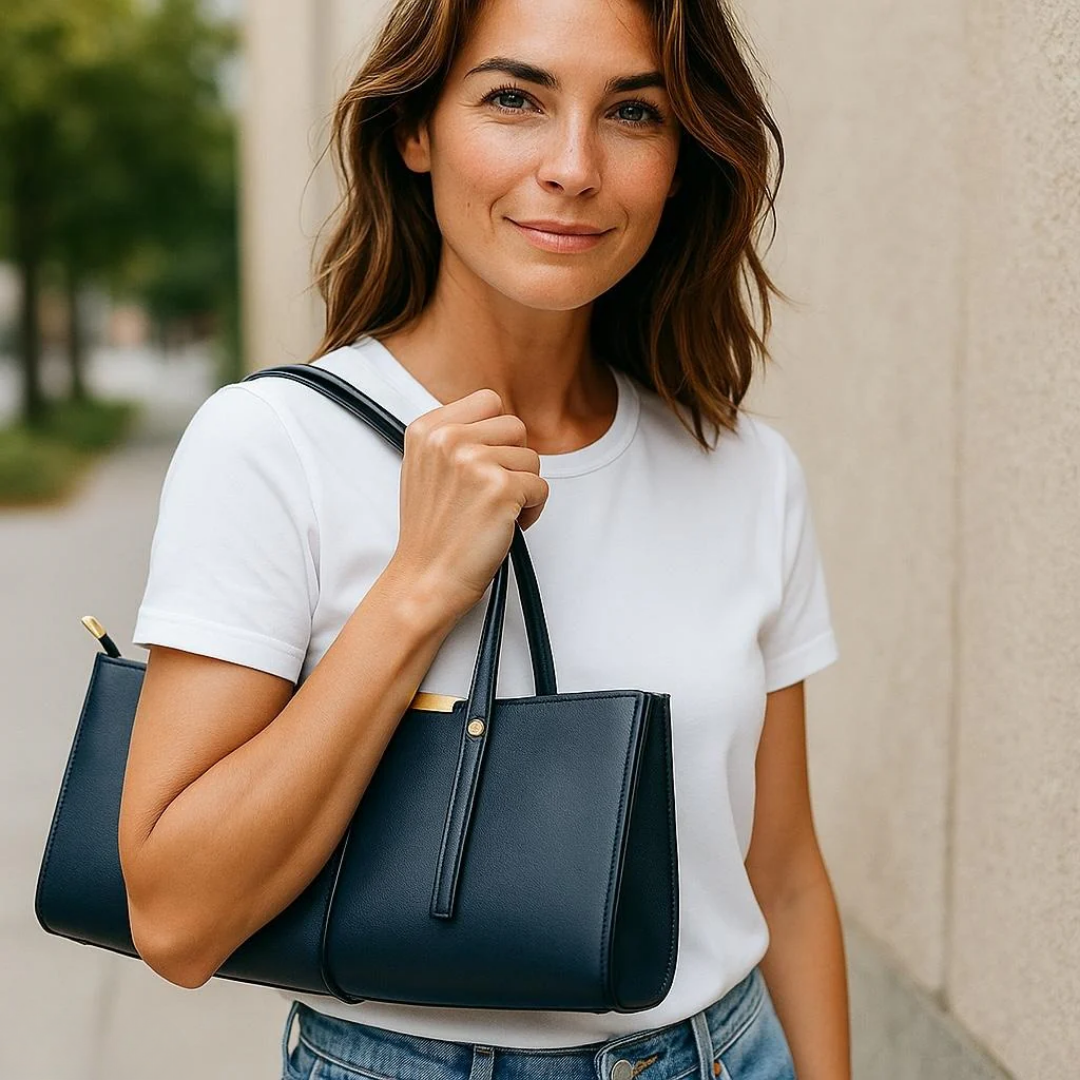 Rectangular Tote - Black