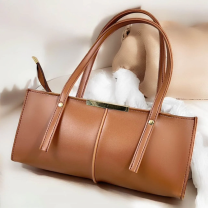 Rectangular Tote - Brown