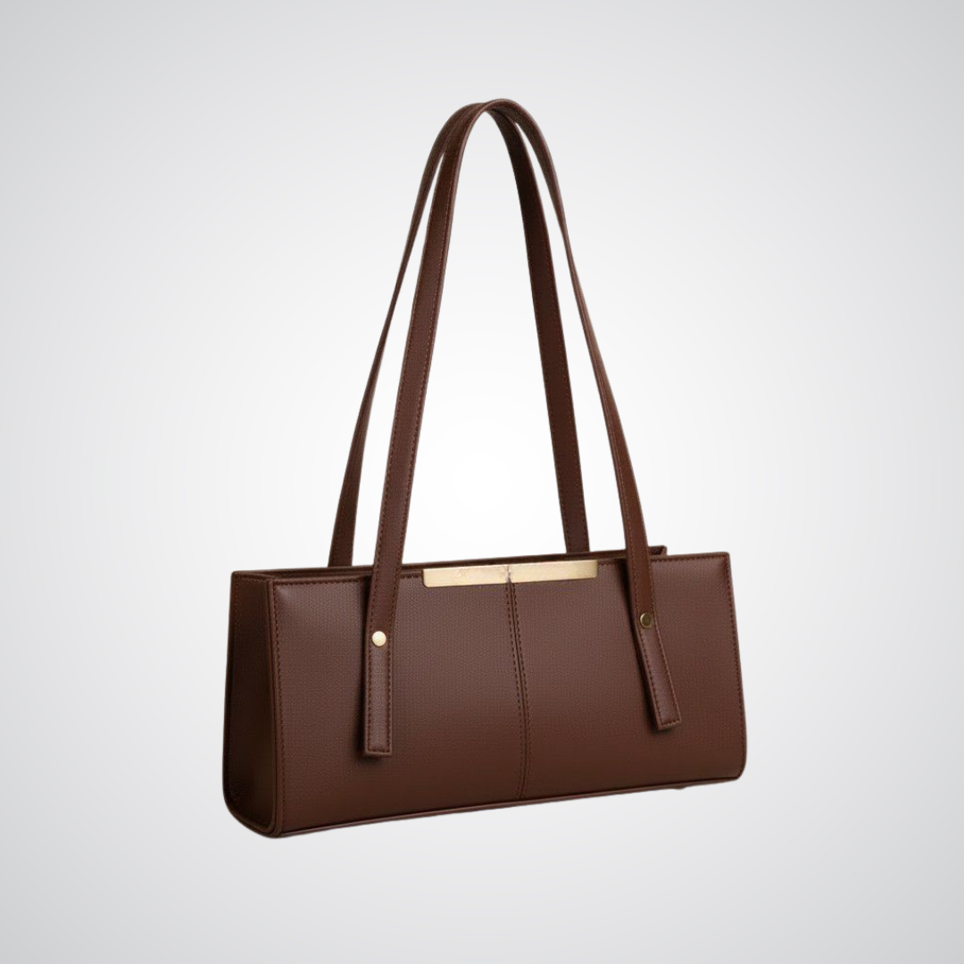 Rectangular Tote - Dark Brown