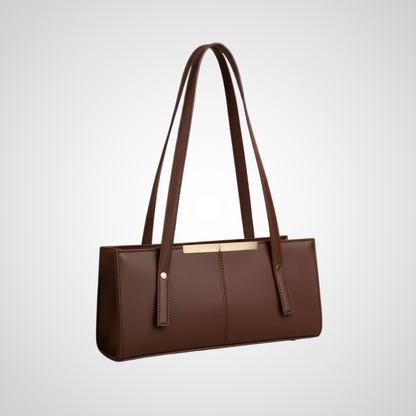 Rectangular Tote - Dark Brown