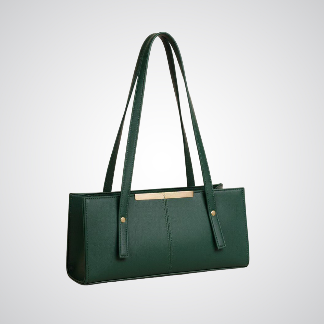 Rectangular Tote - Dark Green