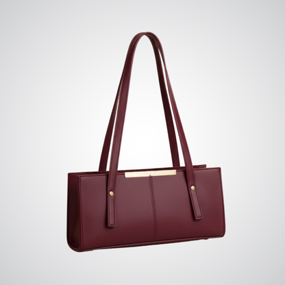 Rectangular Tote - Maroon