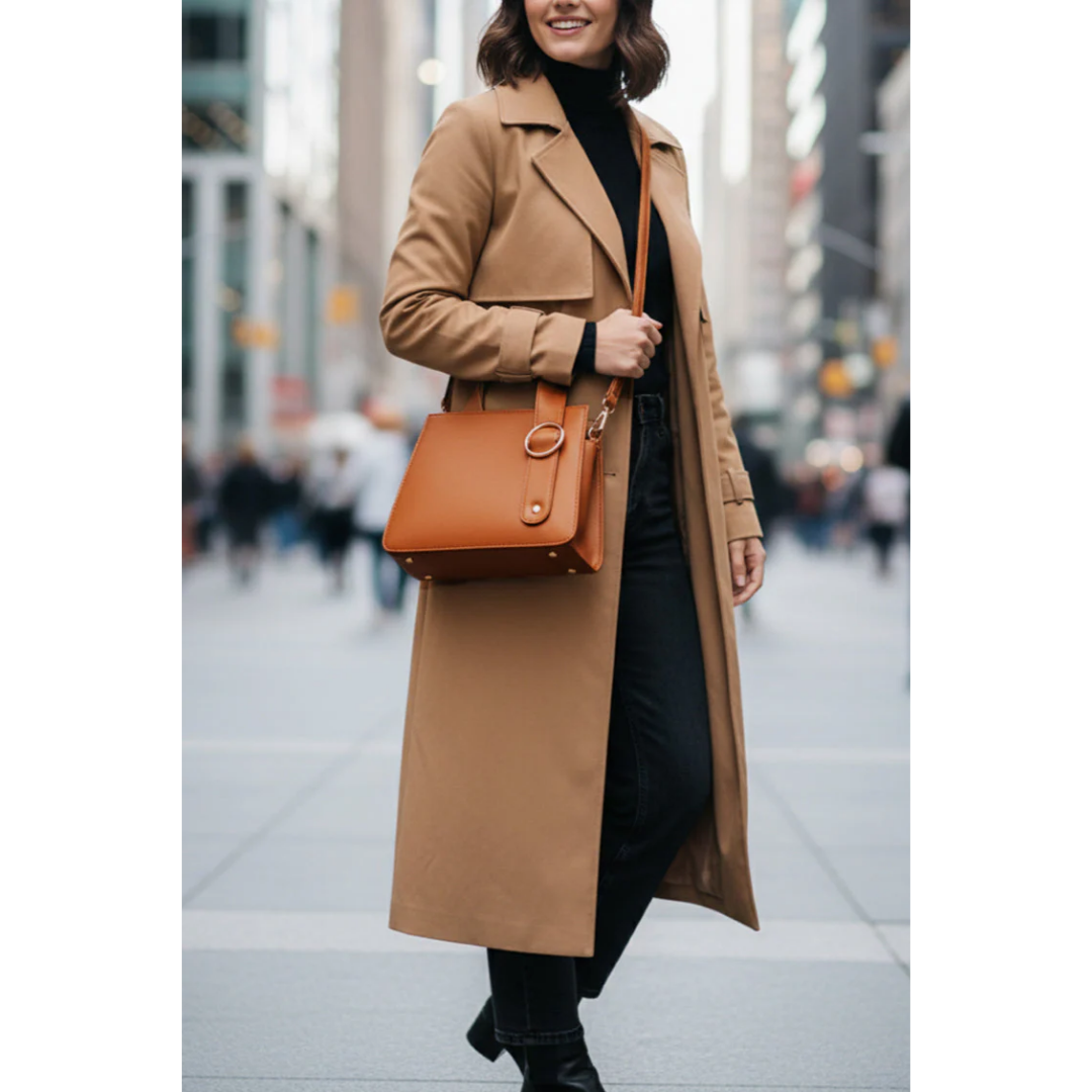 Ring Handbag - Brown