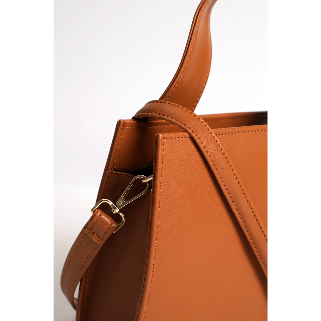 Ring Handbag - Brown