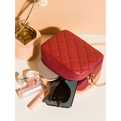 Urban Chic Crossbody - Maroon